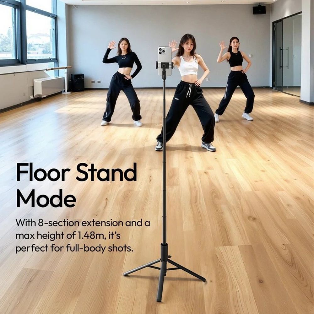 Ulanzi MT86 Quadpod Auto-Open Tripod 150cm with Clamp - White