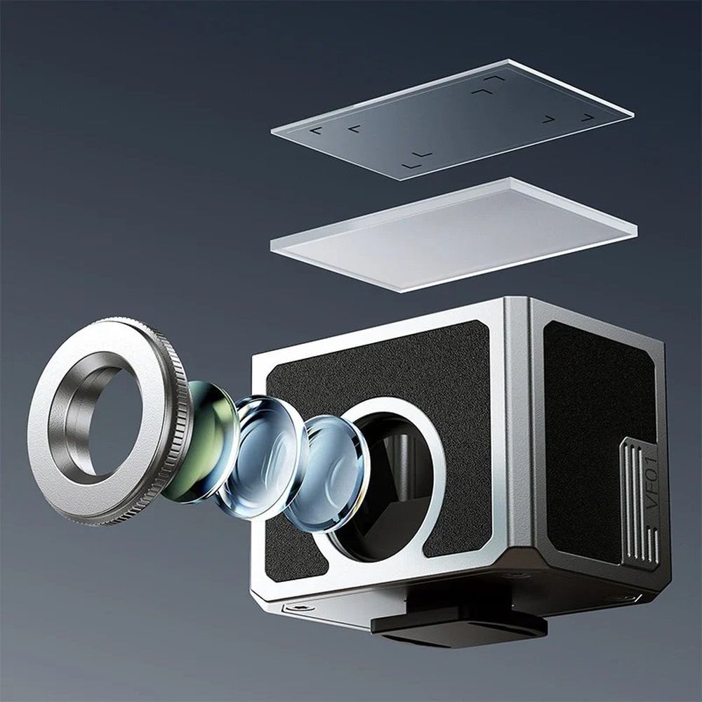 Ulanzi VF01 Pop-up Waist-Level Viewfinder - silver