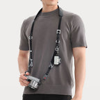 Ulanzi YF01 Camera & Smartphone Strap with USB Cable - Black