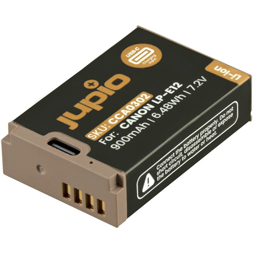 Jupio Value Pack: 2x Battery LP-E12 + USB Dual Charger V2