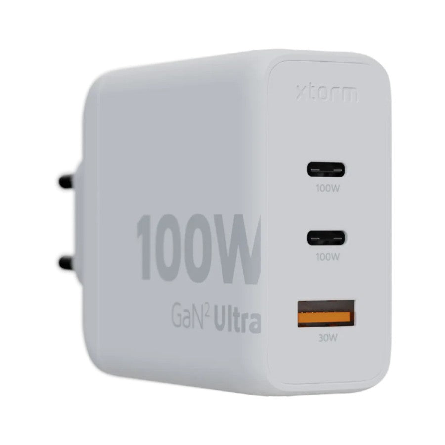 Xtorm 100W GaN2 Ultra Wall Charger White