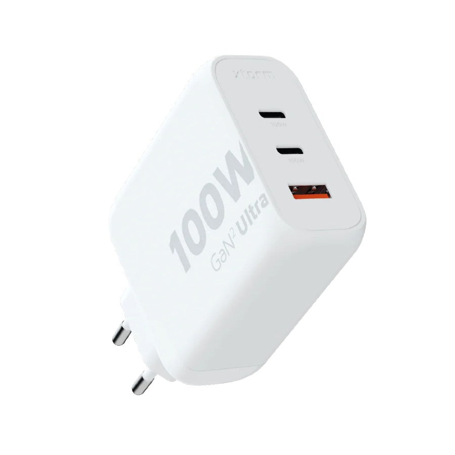 Xtorm 100W GaN2 Ultra Wall Charger White
