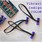 Bongo Ties Peacock (Blue Pin)