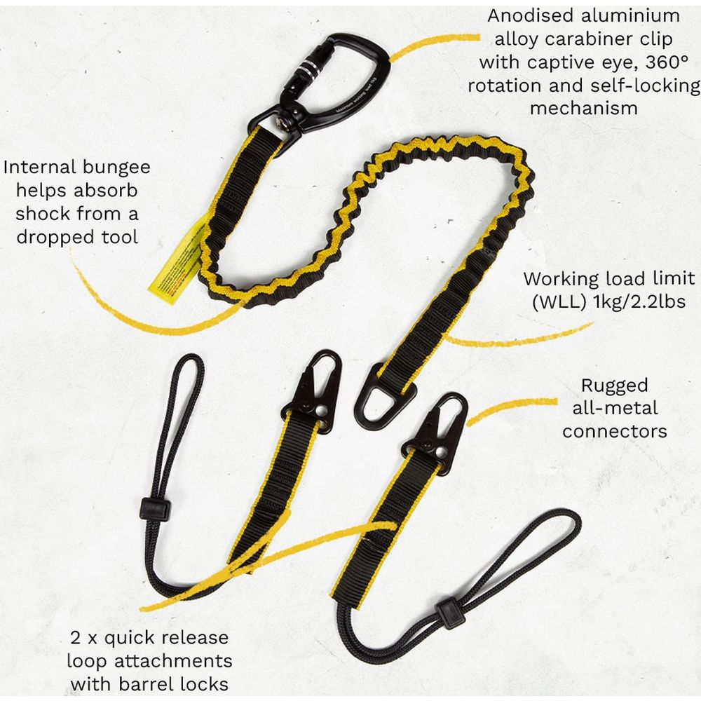 Dirty Rigger Interchangeable Tool Lanyard V2.0
