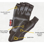 Dirty Rigger Comfort Fit Rigger Glove Fingerless (V1.6) M