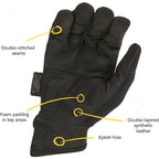 Dirty Rigger Comfort Fit Rigger Glove Black Edition XL