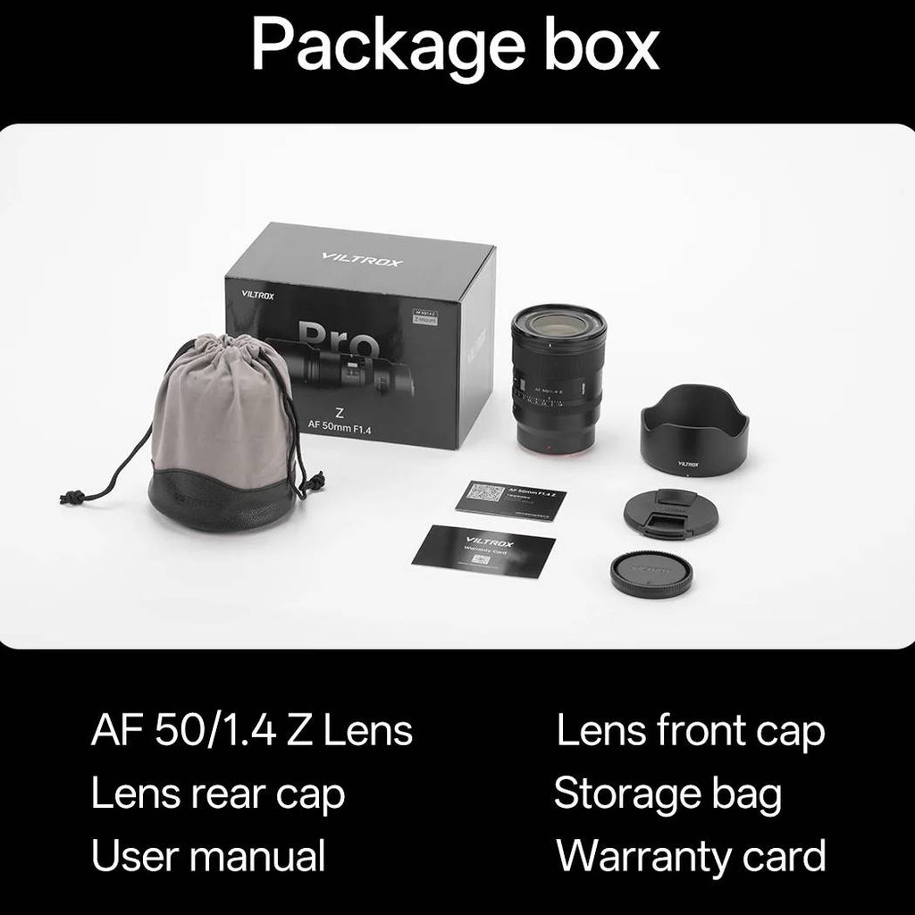 Viltrox AF 50mm f/1.4 Pro – Nikon Z