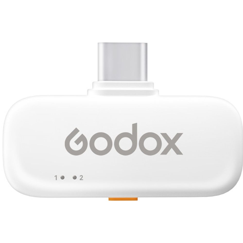 Godox C01 Kit 2 2.4G Wireless Microphone System White
