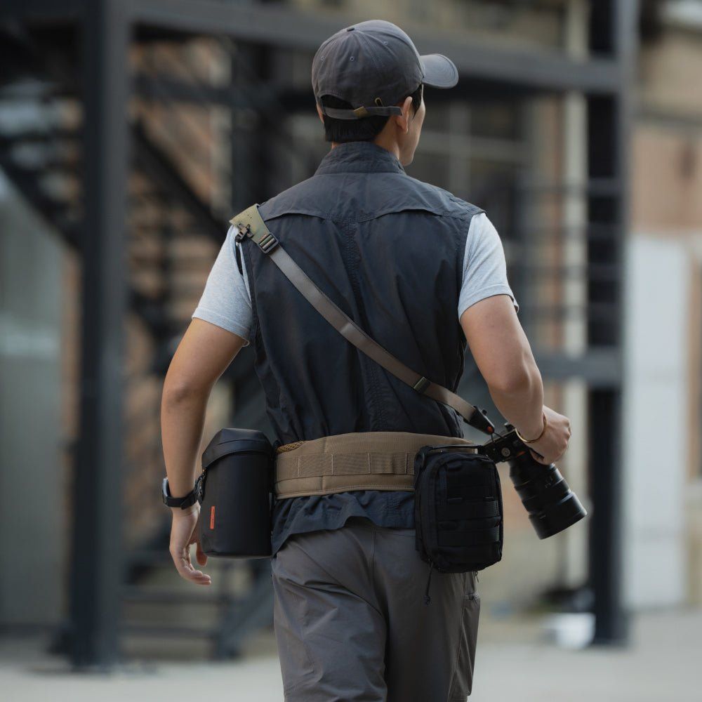 PGYTech OneMo Photography Waist Belt, Coyote Brown