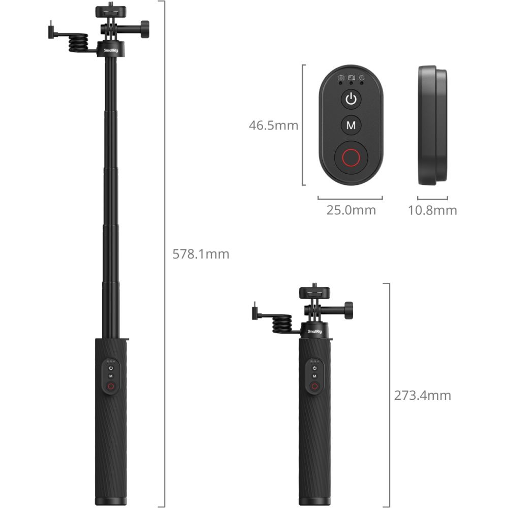 SmallRig 5463 Grip-Designed Powerbank for Action Cameras & Phones