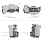 SmallRig 6029 "Rhinoceros" Cage for Sony Alpha 7 V / 7R V / 7 IV