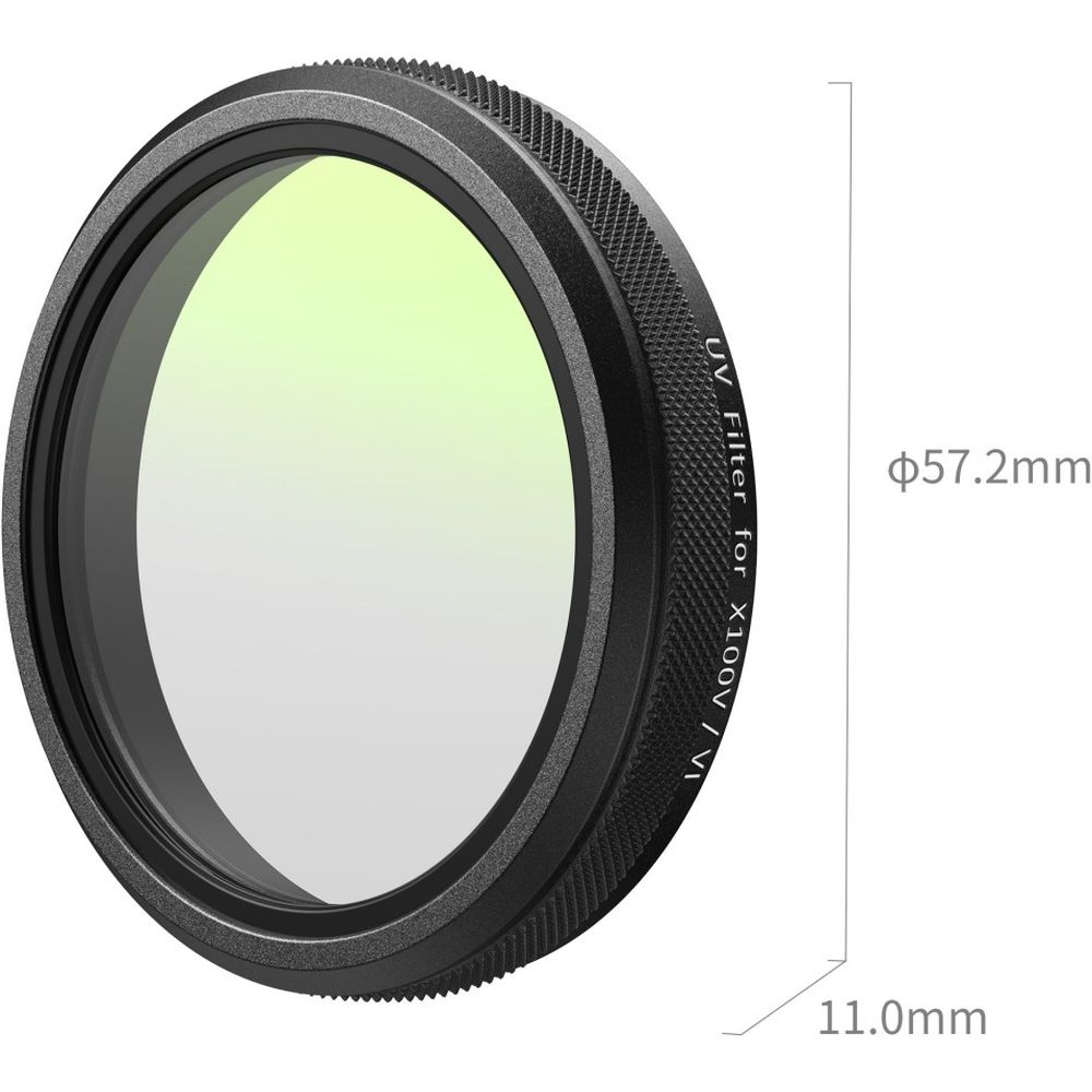 SmallRig 5852 UV filter for Fujifilm X100VI / X100V, Black