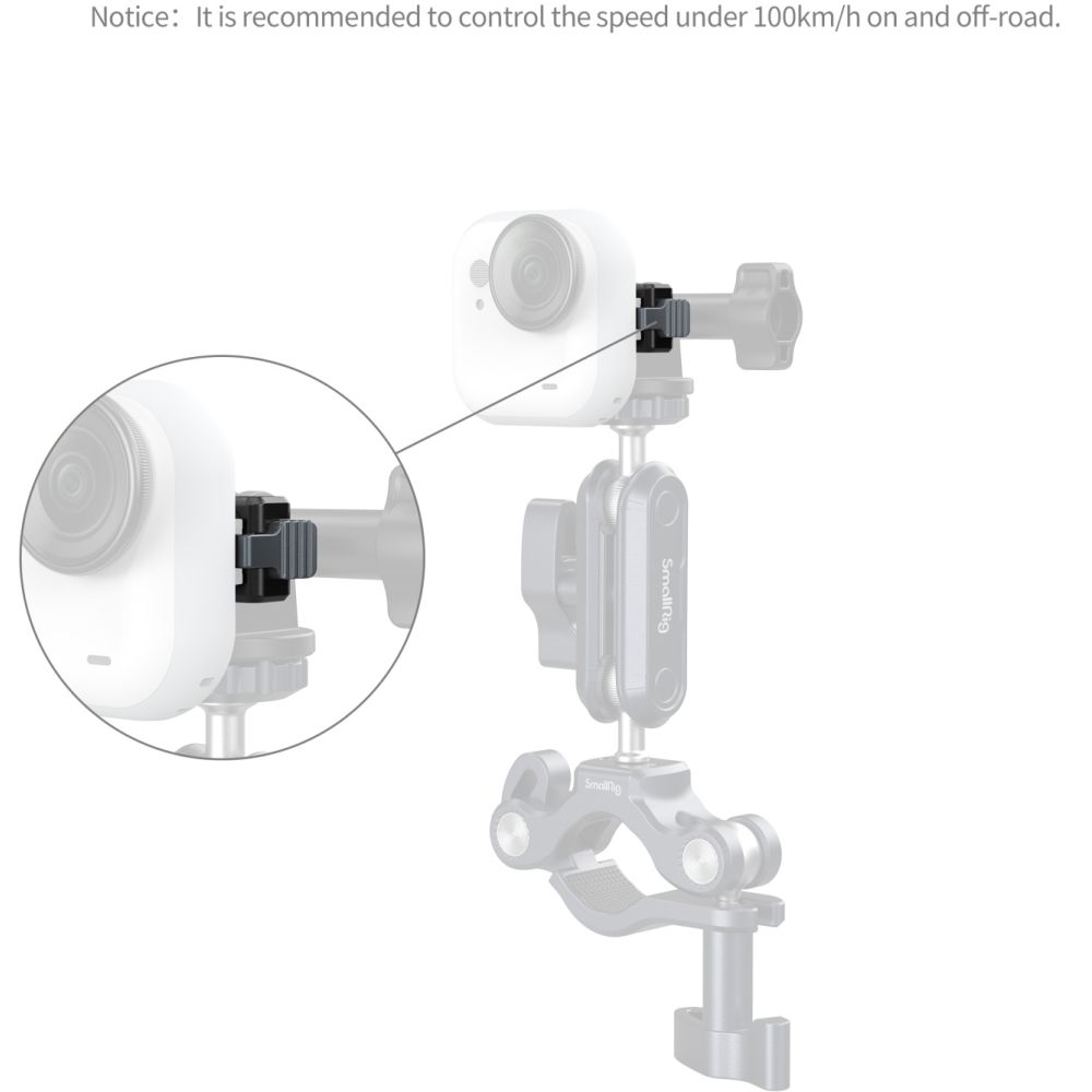 SmallRig 5919 Quick Release Mount adapter for Insta360 GO Ultra