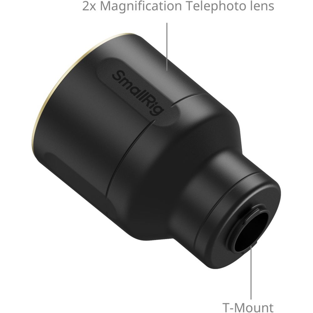 SmallRig 5920 2x Magnification Telephoto Lens for Phones (T-Mount)