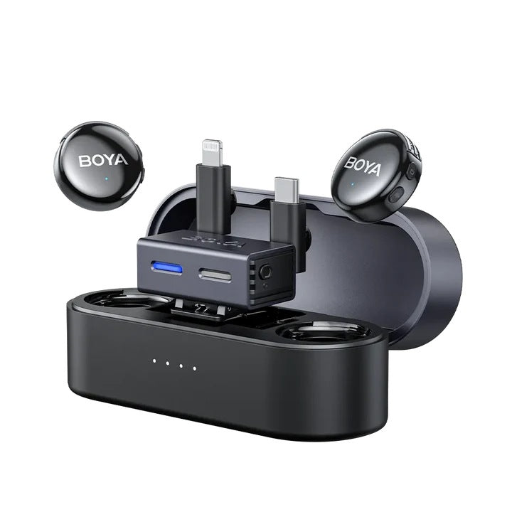 Boya BOYALINK 3-03 Button-Sized Wireless Microphone set