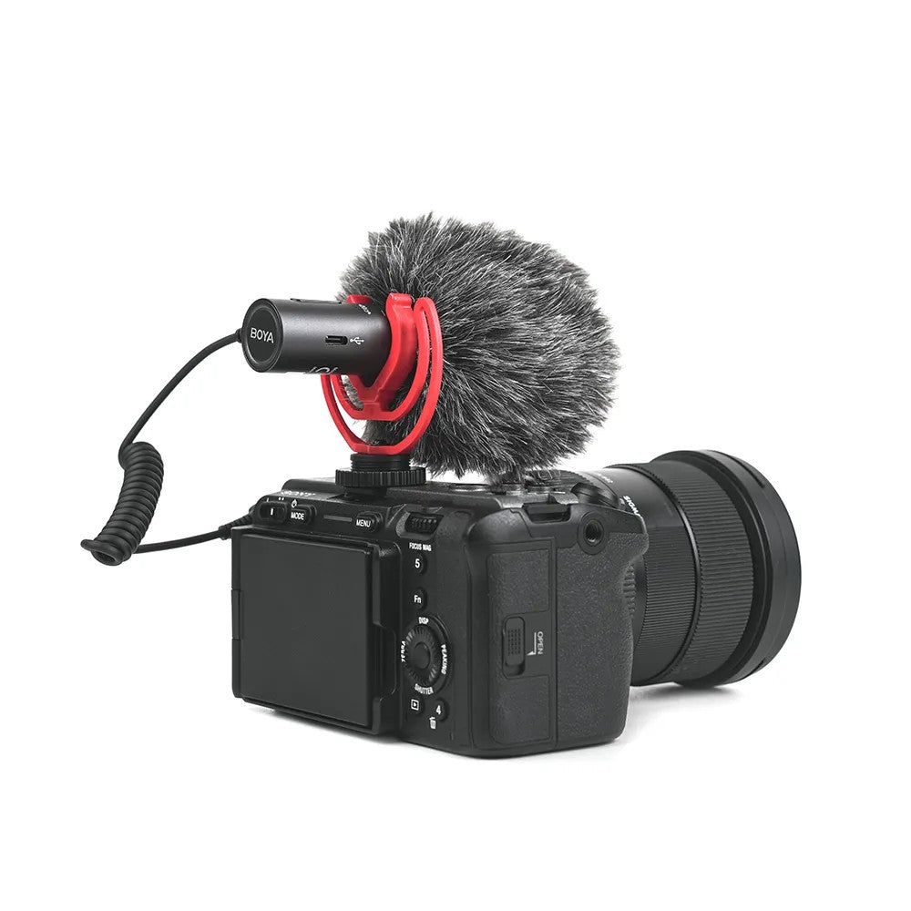 Boya BY-MM1 AI Supercardioid On-Camera Microphone