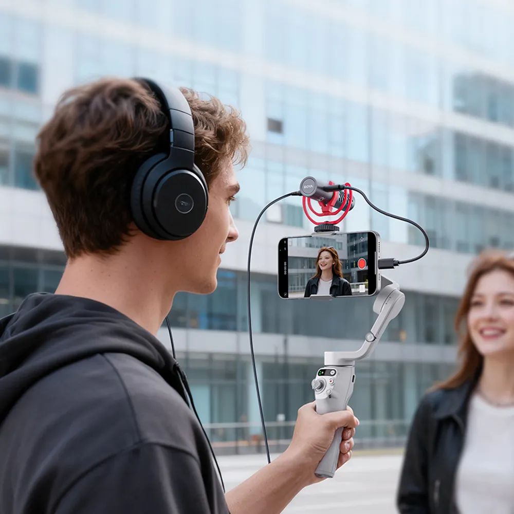 Boya BY-MM1 AI Supercardioid On-Camera Microphone