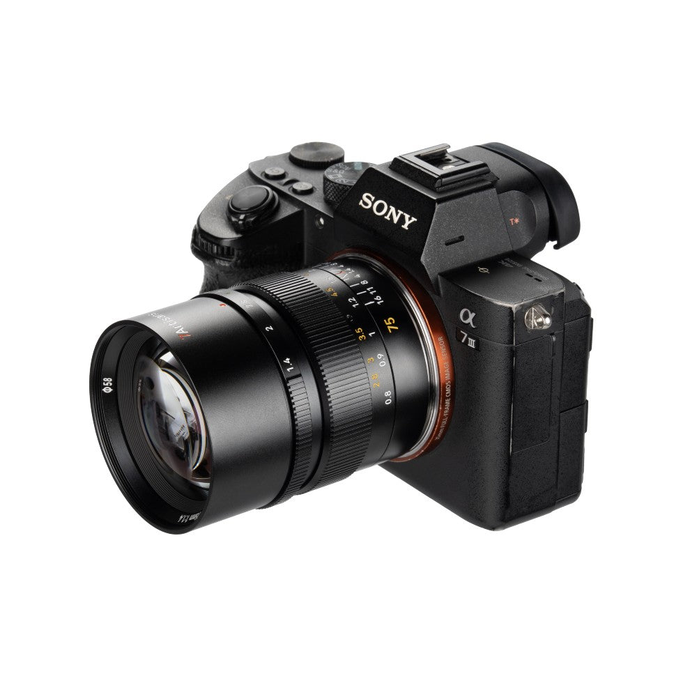 7Artisans 75mm f/1.4 Sony E-mount Black