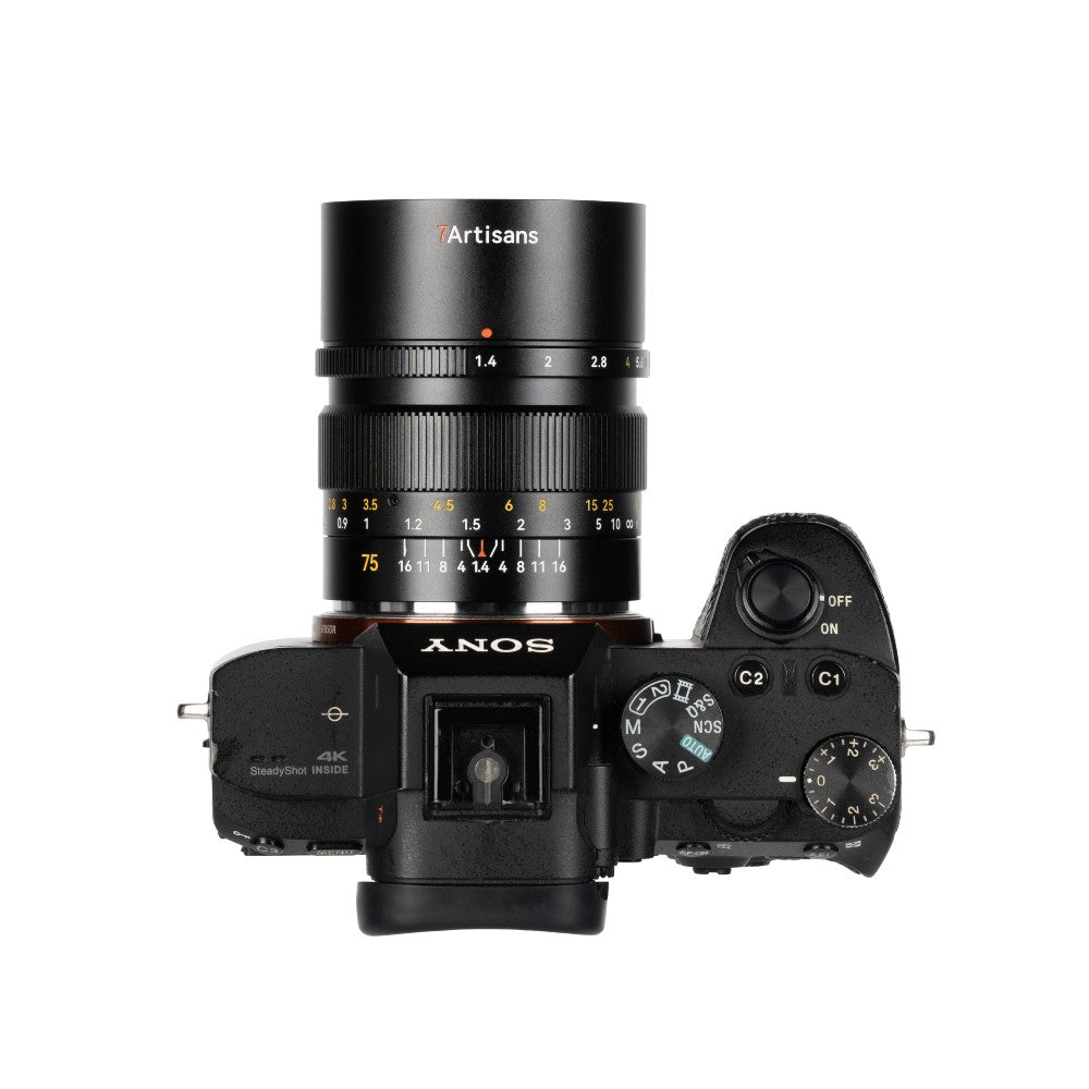 7Artisans 75mm f/1.4 Sony E-mount Black