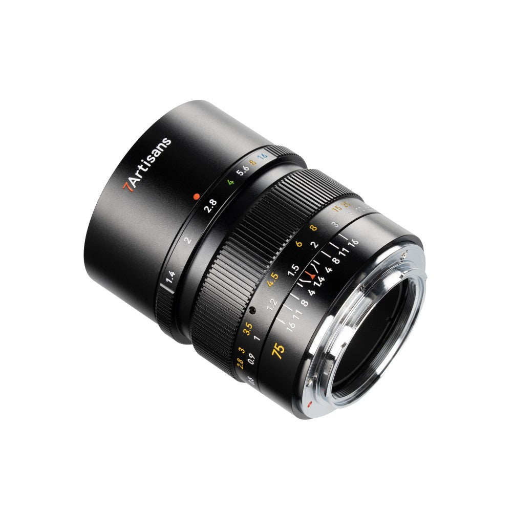 7Artisans 75mm f/1.4 L-mount Black