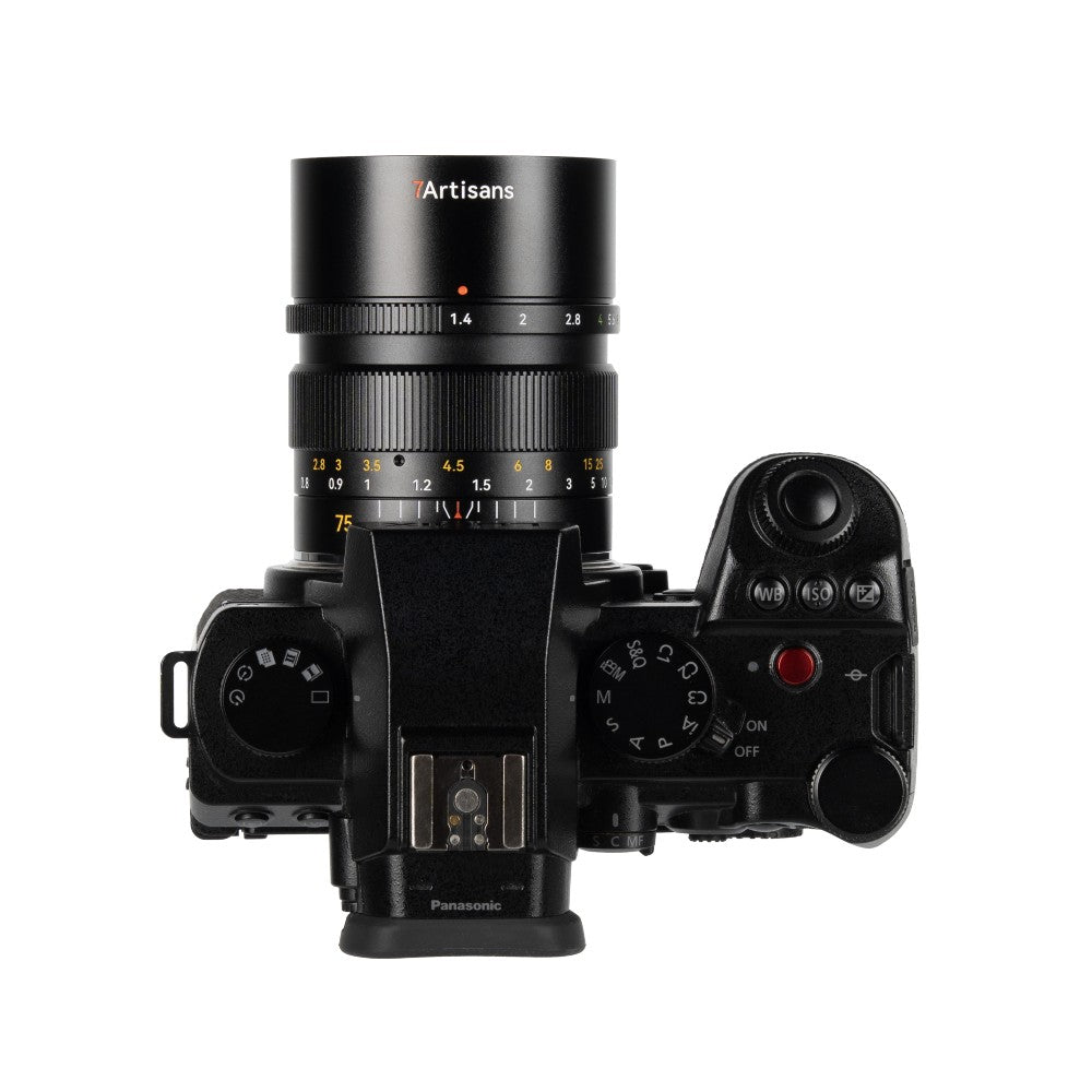 7Artisans 75mm f/1.4 L-mount Black