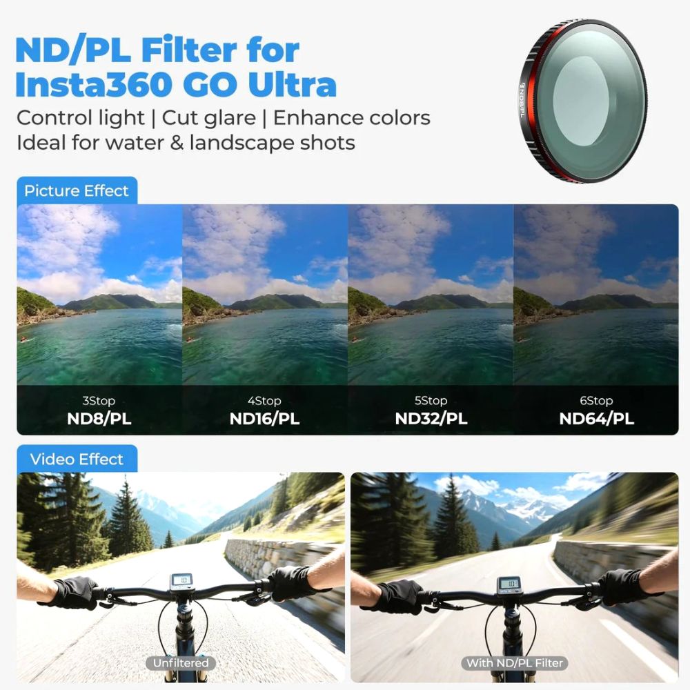 Freewell Insta360 GO Ultra Bright Day - 4Pack