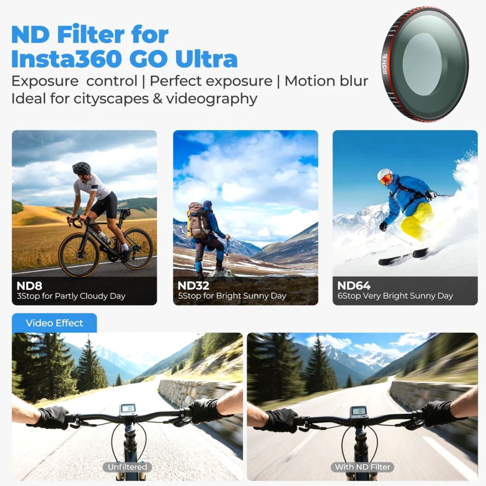Freewell Insta360 GO Ultra Standard Day - 4Pack