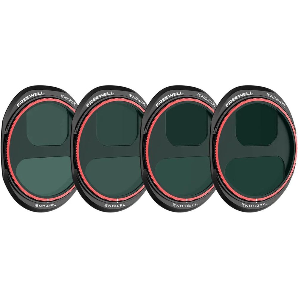 Freewell DJI Mavic 4 Pro Split ND/PL Filters Bright Day - 4Pack