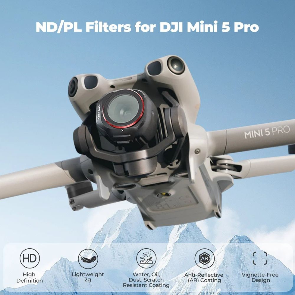Freewell DJI Mini 5 Pro Filters Bright Day - 6Pack