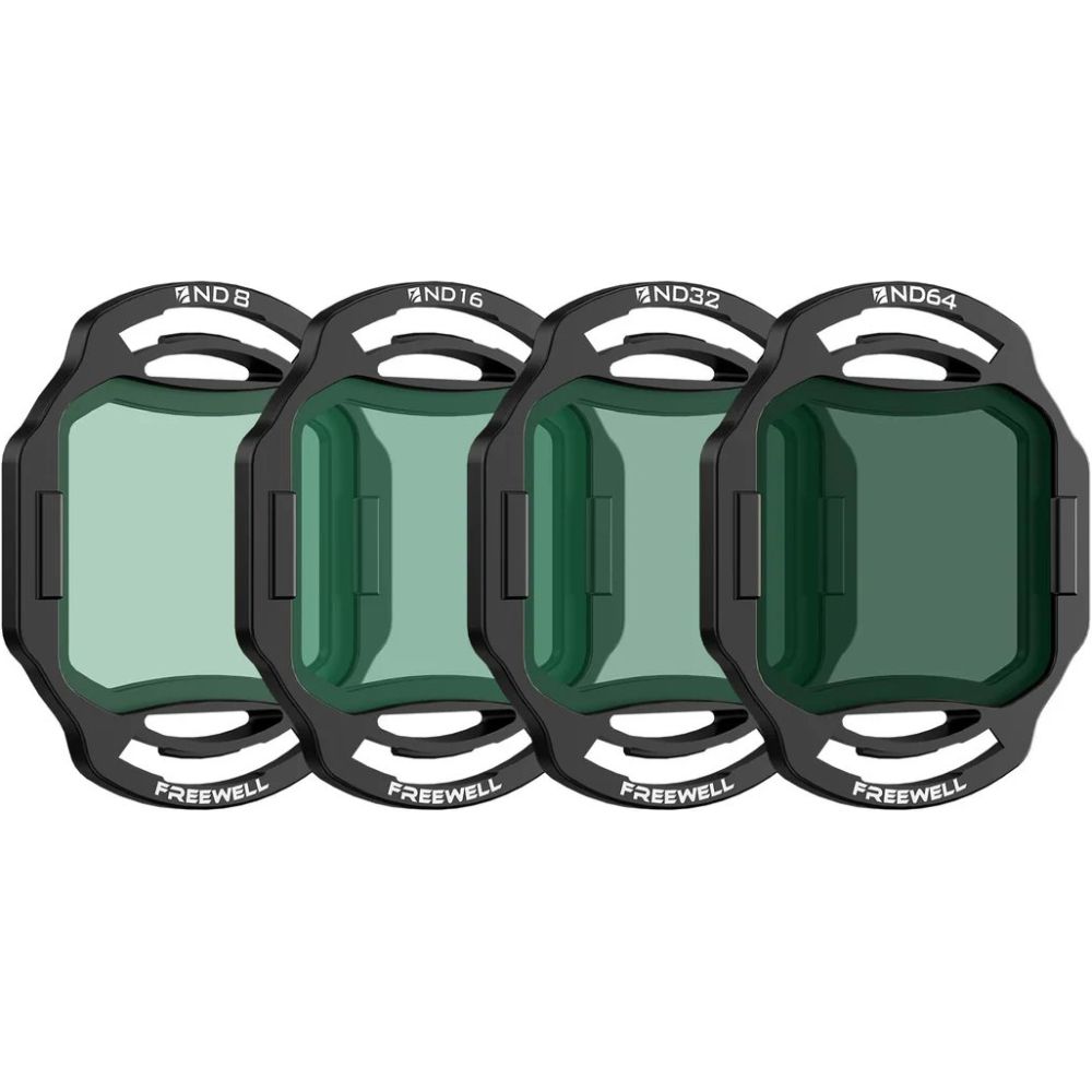 Freewell DJI O4 Air Unit Pro Filters Standard Day - 4 Pack