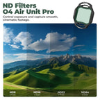 Freewell DJI O4 Air Unit Pro Filters Standard Day - 4 Pack