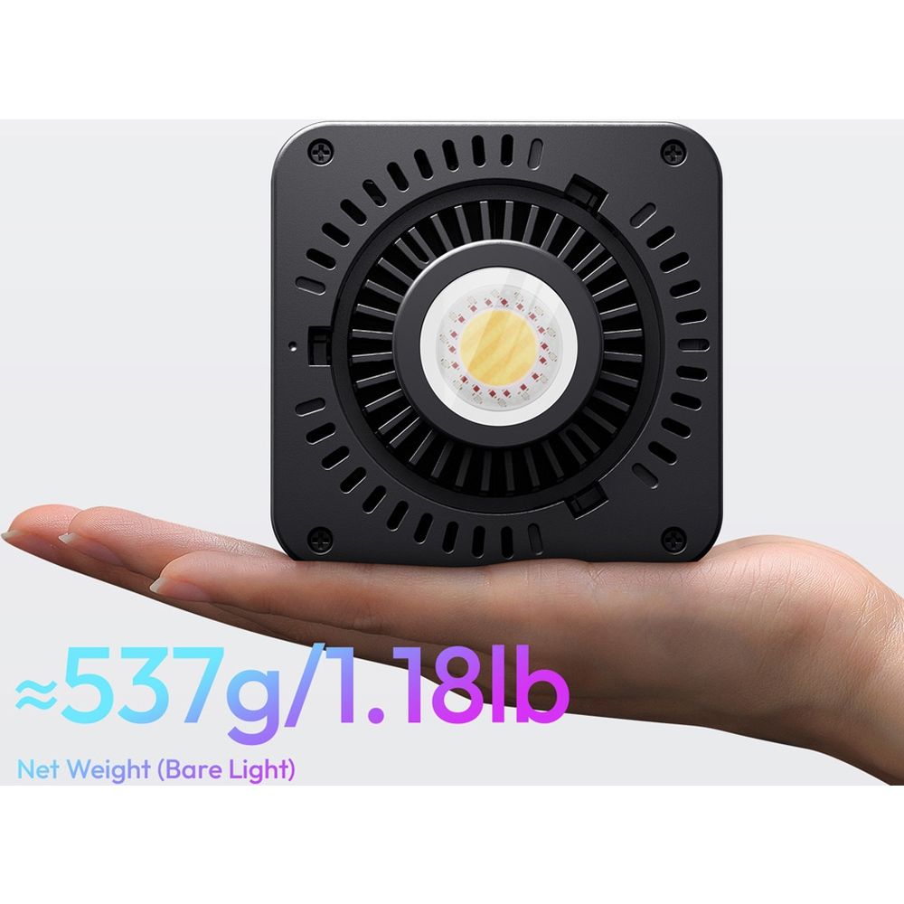 Ulanzi C60RGB 60W Bi-Color Video Light (RGB,EU Plug)