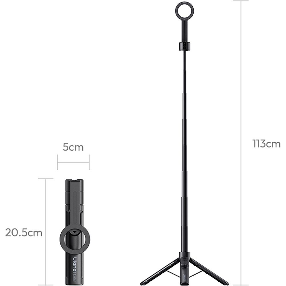 Ulanzi SK26 Portable Selfie stick Tripod (Magnetic)