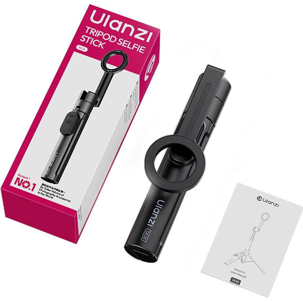 Ulanzi SK26 Portable Selfie stick Tripod (Magnetic)