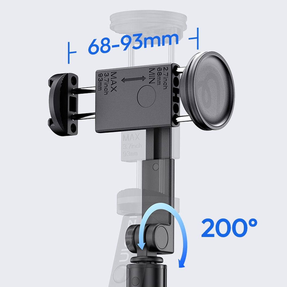 Ulanzi SK26 Portable Selfie stick Tripod (Phone Clamp)