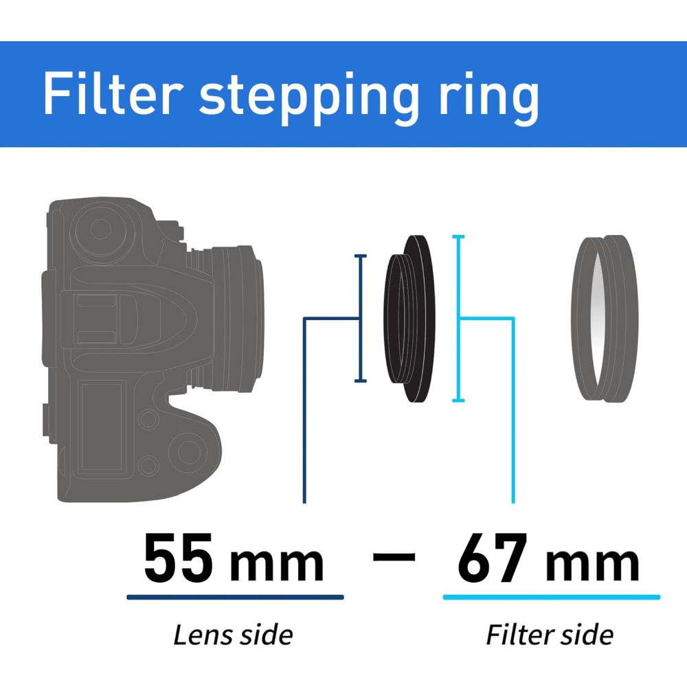 Kenko Stepping Ring 55mm - 67mm