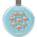 Nanlite cookie LED Mini Light (cyan blue)