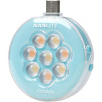 Nanlite cookie LED Mini Light (cyan blue)