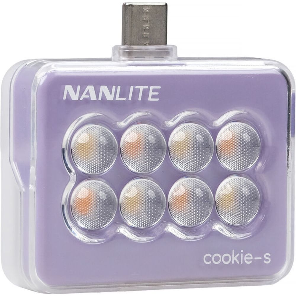 Nanlite cookie-s LED Mini Light (lavender)