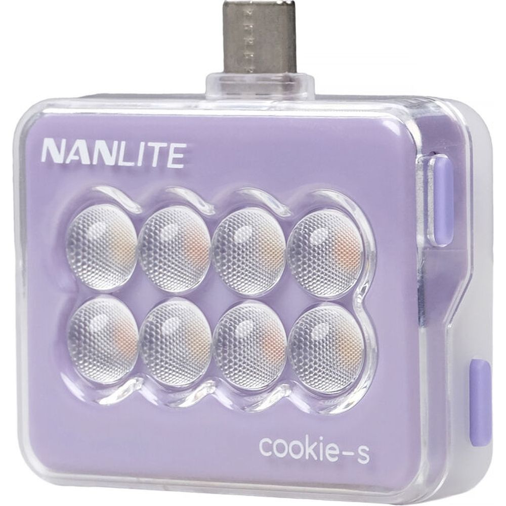 Nanlite cookie-s LED Mini Light (lavender)