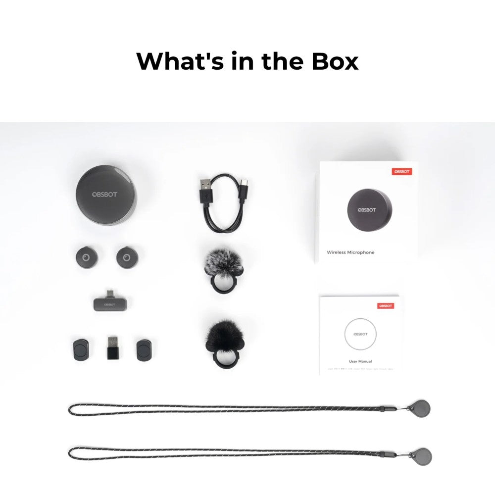 Obsbot Vox SE Wireless Live Streaming Microphone