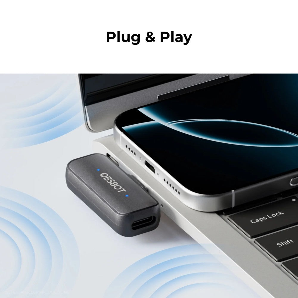 Obsbot Vox SE Wireless Live Streaming Microphone