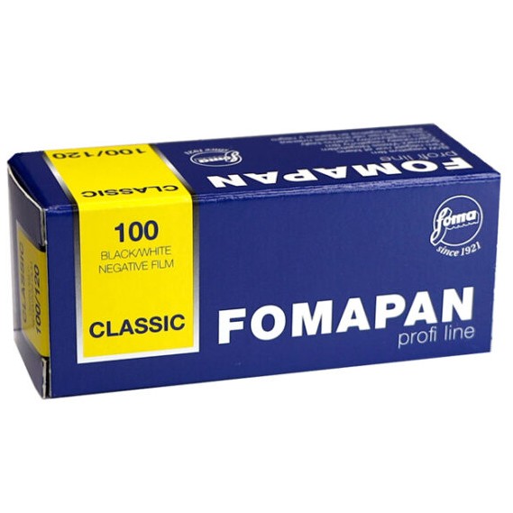 Foma Fomapan Classic 100 ISO 120 Medium Format - 2 Pack