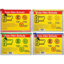 Domke Filmguard Photo Film Protection A5 Bag for 10 x 35mm / 120 Film 4-pack - Blue, Green, Red, Yellow