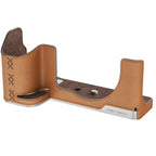PGYTECH Leather Camera Case for Fujifilm X-M5 – Clay Brown
