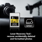 Lexar Pro Gold 2TB 4.0 CFexpress Type A VPG400 - R1800/W1650 MB/s