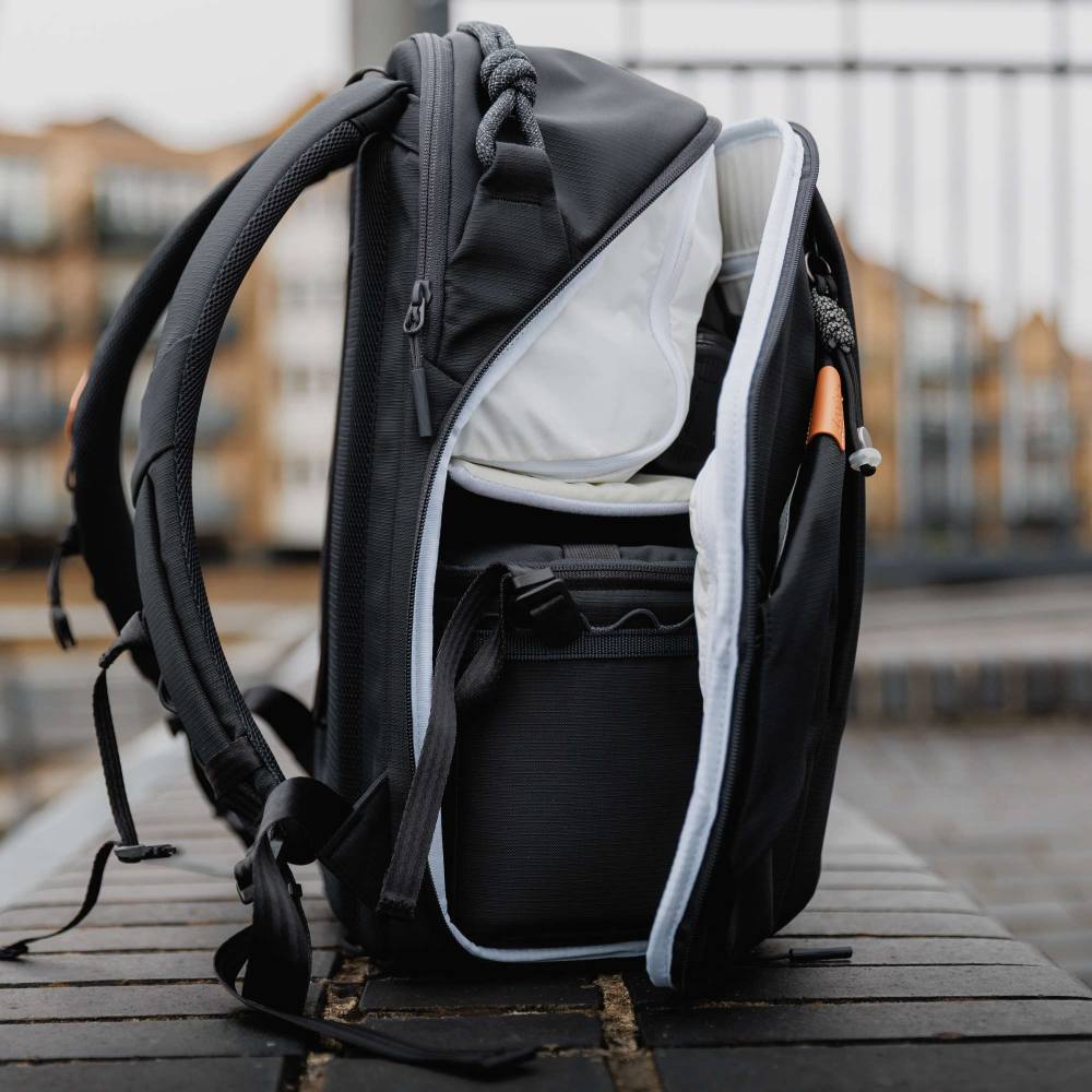 Leofoto Daily Lite Series Backpack 23L - Blue incl. Camera Cube