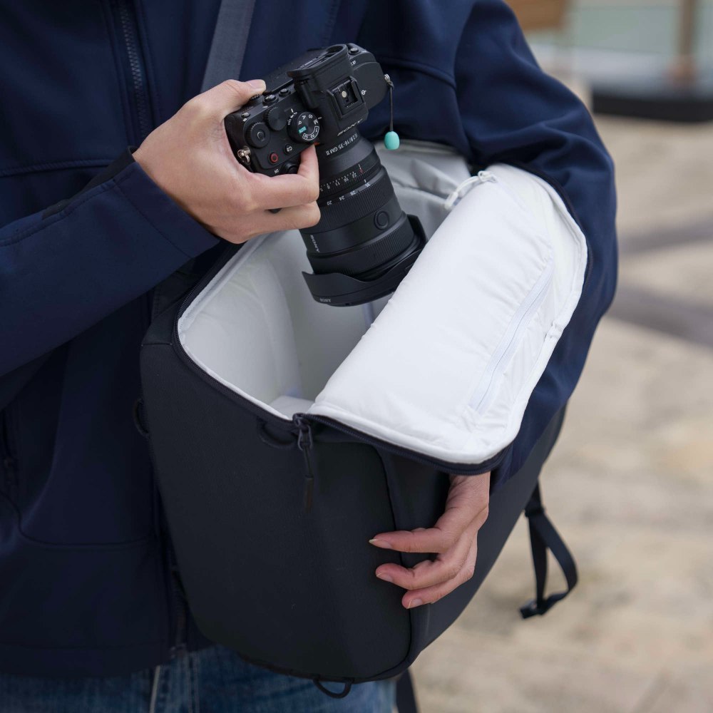 Leofoto Daily Lite Series Backpack 17L - Blue incl. Camera Cube