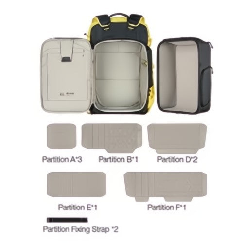 Leofoto Large Divider For Backup Series Backpack