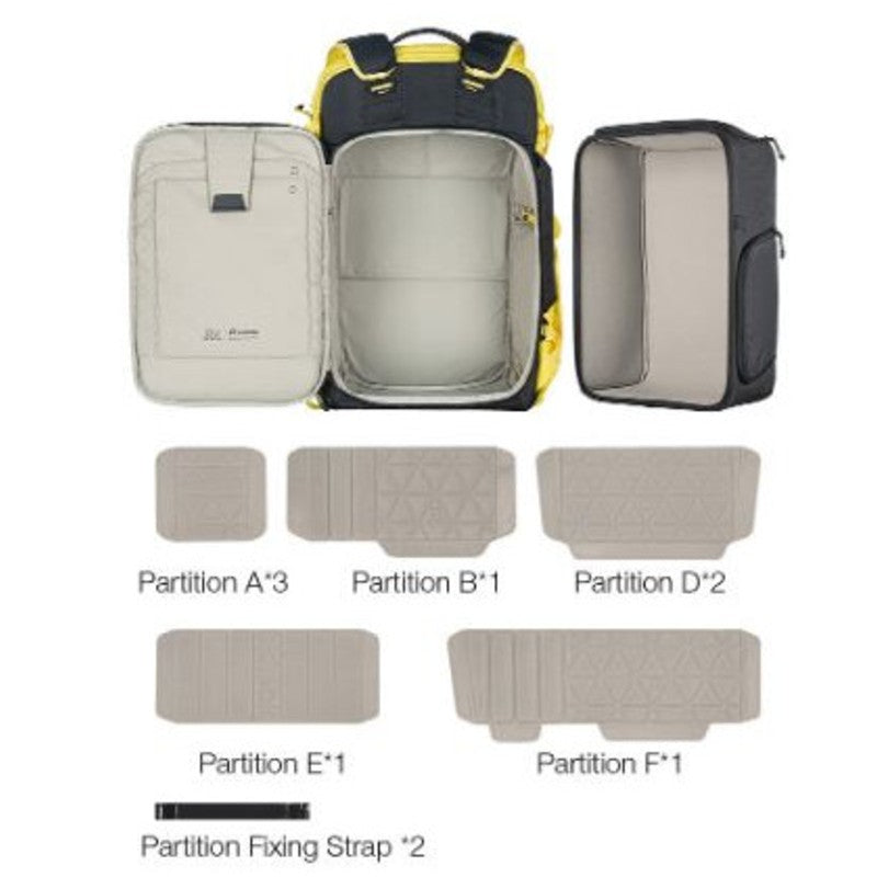 Leofoto Backup Series Backpack 35L Black Incl. Large Divider